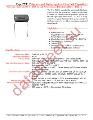 PVC12118 datasheet  